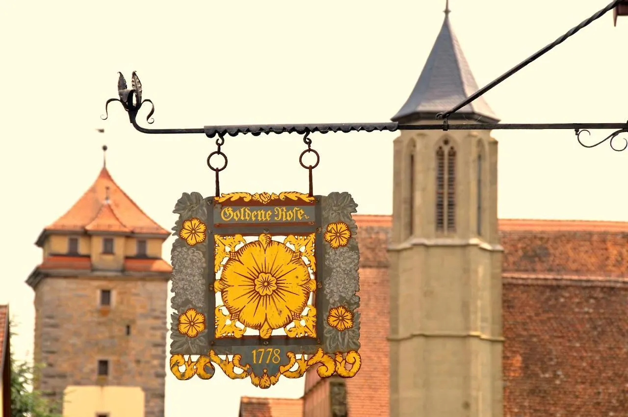 Boutiquehotel Goldene Rose - Self-Check-In Rothenburg ob der Tauber